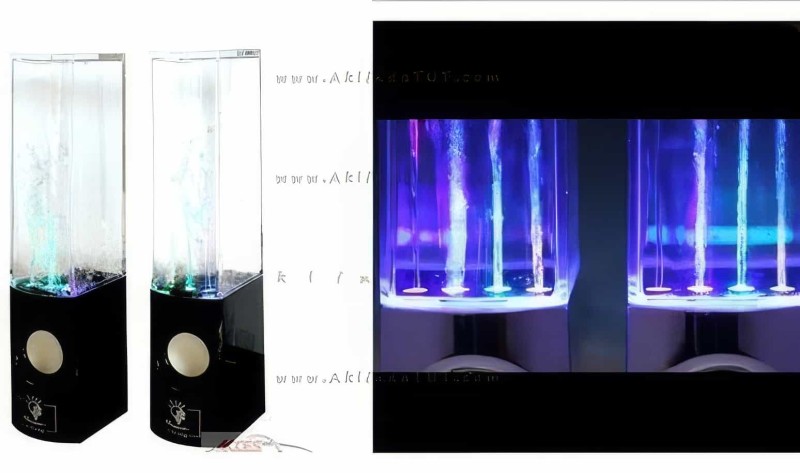 Su Showu Yapan Stereo Masaüstü Hoparlör Sickest Speakers Sulu Hoparlör - 5