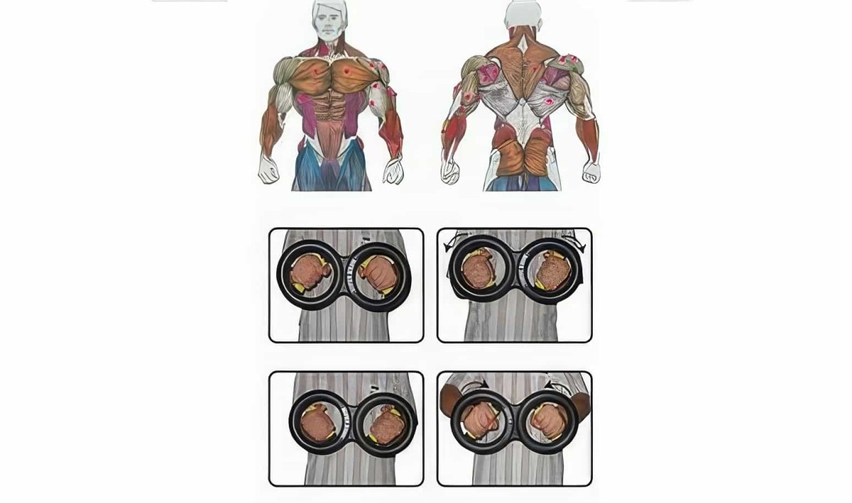 Super Arms Kol Ve Omuz Çalıştırıcı Spor Aleti (15 Kg) - 4