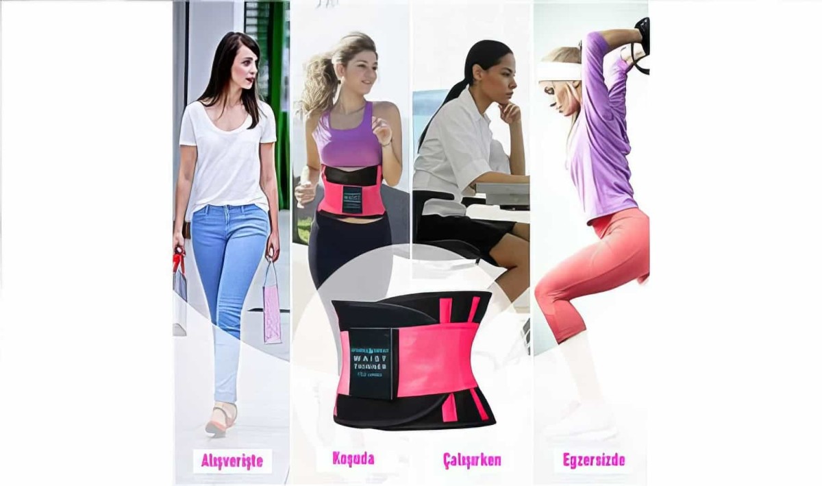 Sweet Sweat Waist Trimmer Termal Sauna Terleme Göbek Korsesi Bel Inceltme Zayıflama Yağ Yakma Spor Kemeri - 5