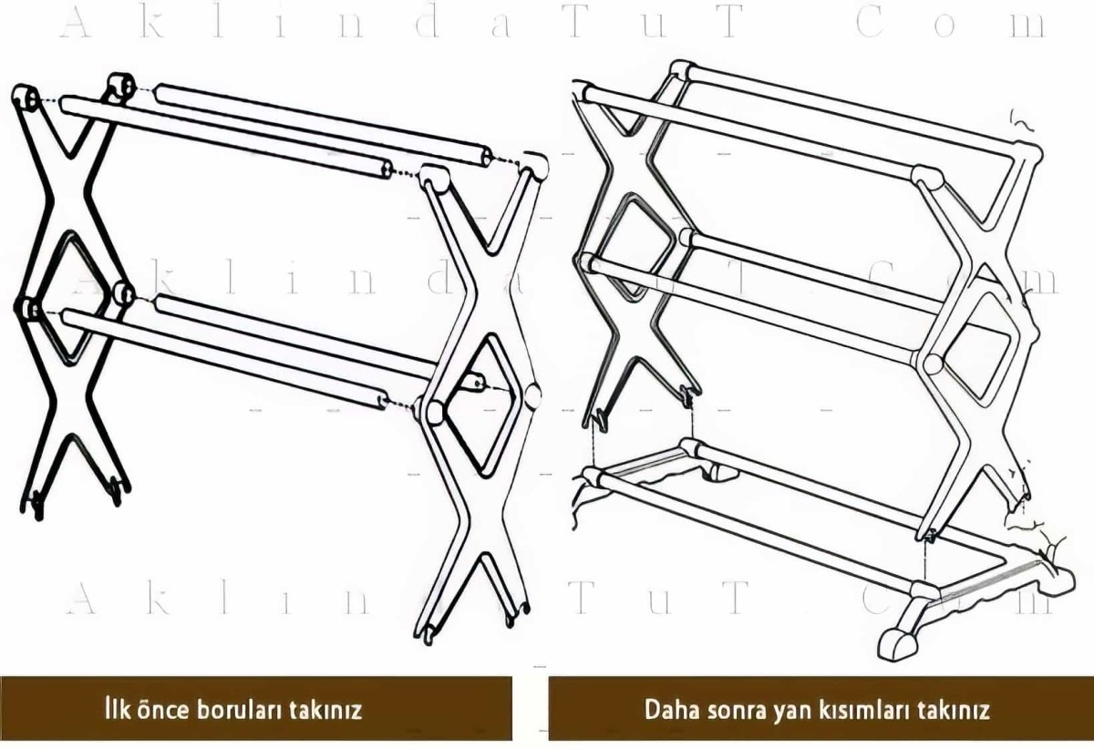 Taşınabilir Pratik Ayakkabılık (5 Katlı) - 3