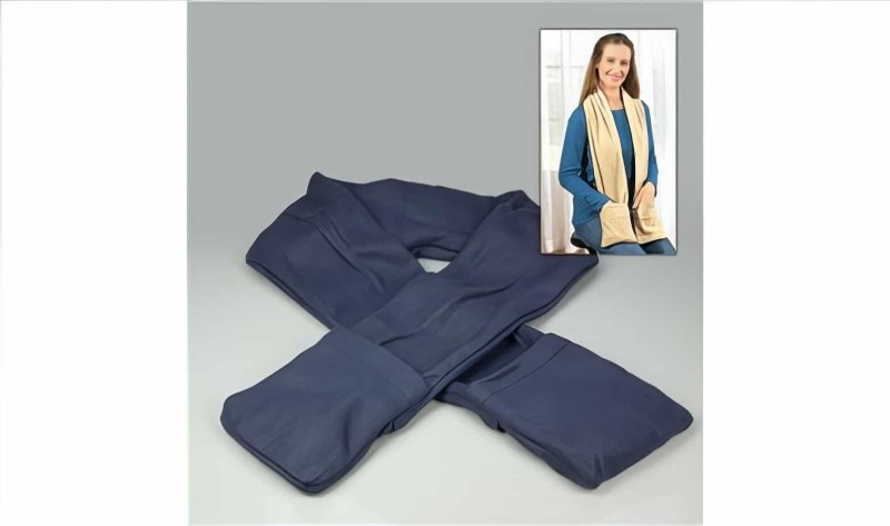 Termal Cepli Polar Atkı Thermal Fleece Scarf With Pockets - 3