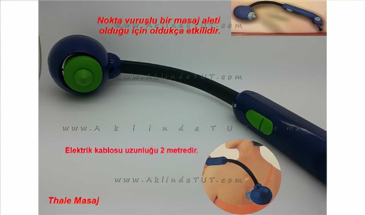 Thai Masajı - Nokta Vuruşlu Masaj Aleti Sırt-omuz-bel-ayak-bacak - 1