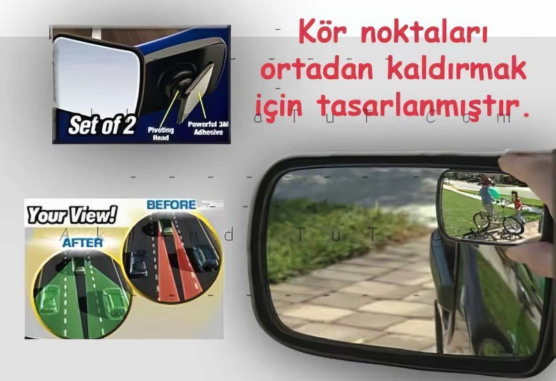 Total Vıew Mırror Kör Nokta Ayna Seti - 1