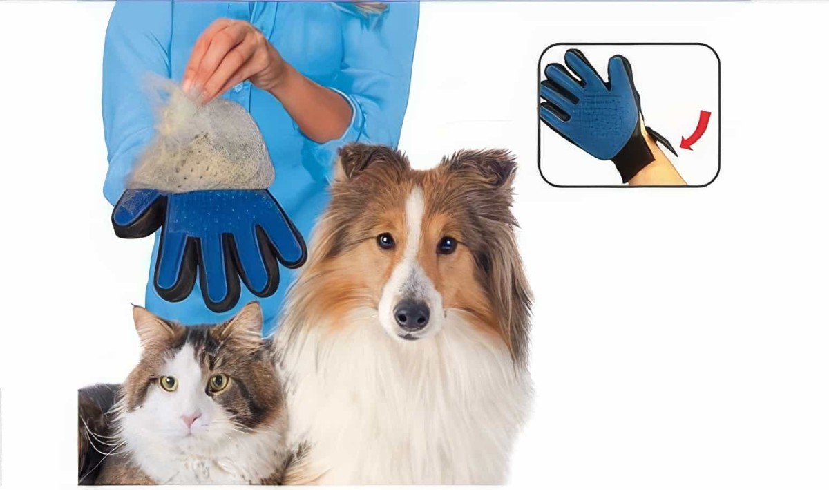 True Touch Kedi Köpek Tüy Toplama Eldiveni - 1