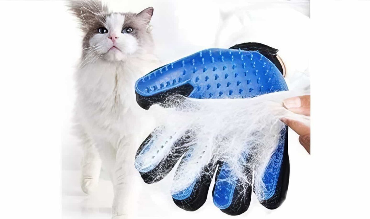 True Touch Kedi Köpek Tüy Toplama Eldiveni - 3