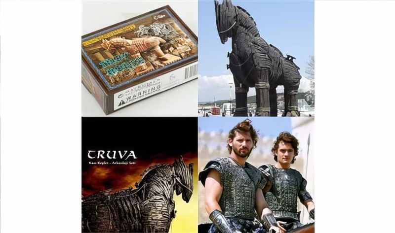 Truva Atı Arkeolojik Kazı Seti - Troy Horse Excavation Kit - 1