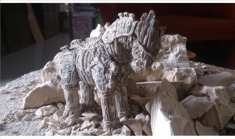 Truva Atı Arkeolojik Kazı Seti - Troy Horse Excavation Kit - 2