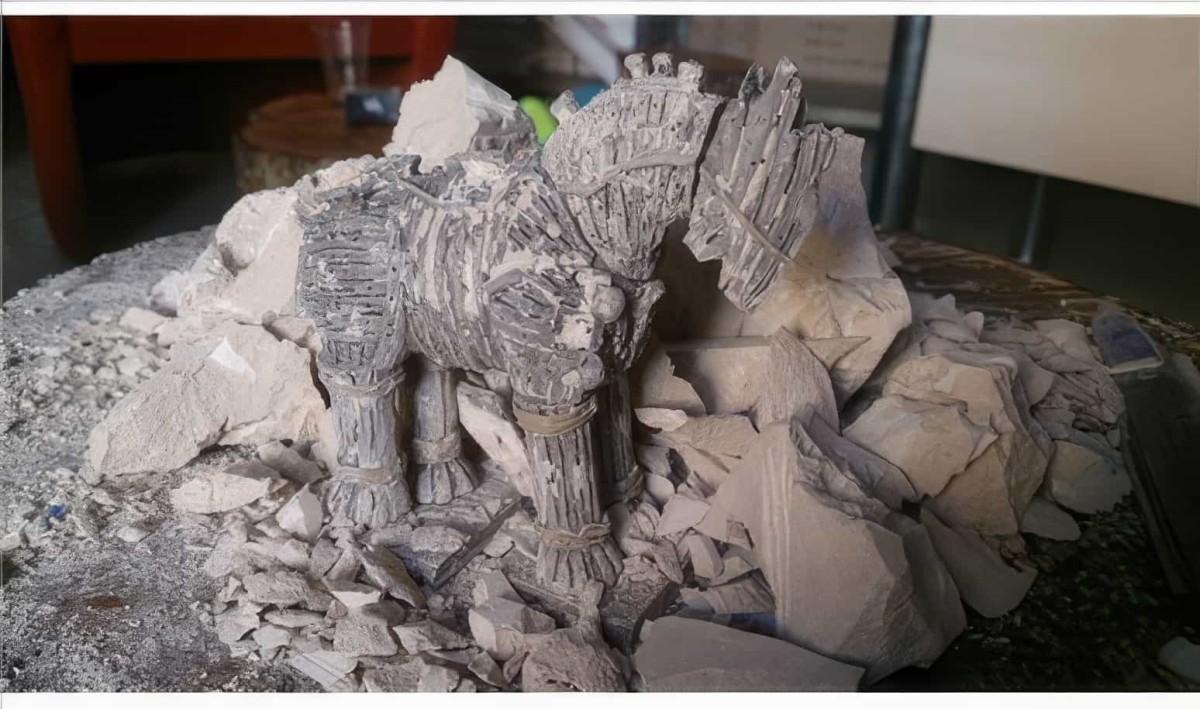 Truva Atı Arkeolojik Kazı Seti - Troy Horse Excavation Kit - 3