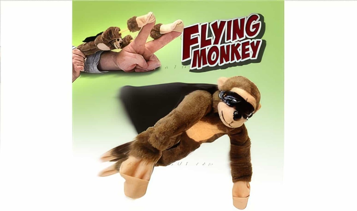 Uçarken Çığlık Atan Maymun Screaming Flying Monkey - 1