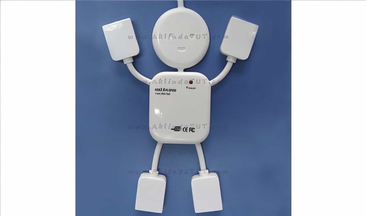 Usb Çoklayıcı Adam Hub Man - 5