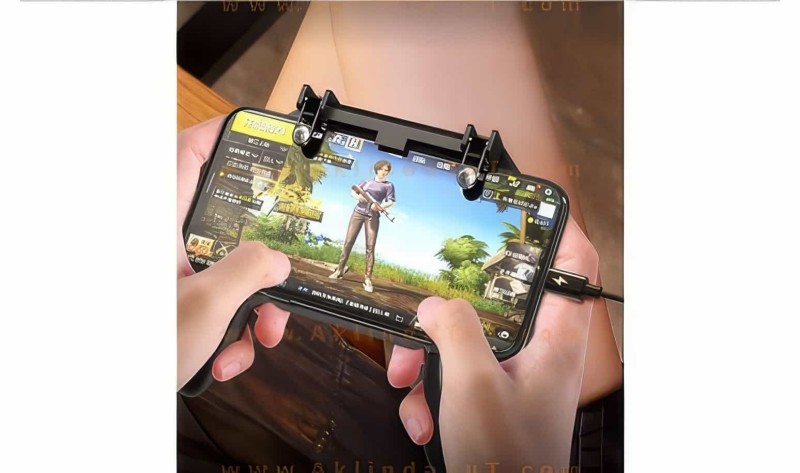 W10 Pubg Gamepad Joystick Mekanik Mobil Oyun Konsolu Ateşleyici Tetik - 1