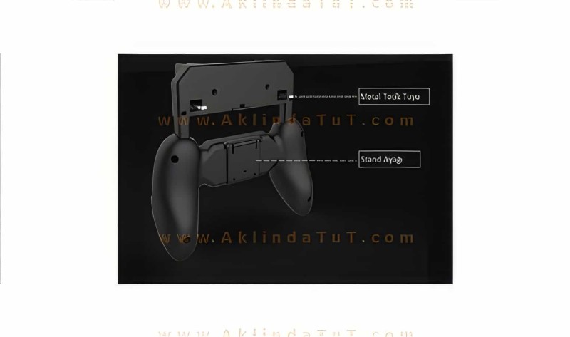 W10 Pubg Gamepad Joystick Mekanik Mobil Oyun Konsolu Ateşleyici Tetik - 5