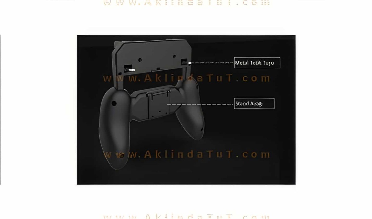 W10 Pubg Gamepad Joystick Mekanik Mobil Oyun Konsolu Ateşleyici Tetik - 5
