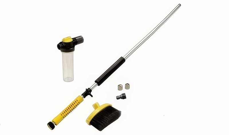 Water Zoom Deterjan Fırçalı Hazneli Basınçlı Yıkama Tabancası - 6