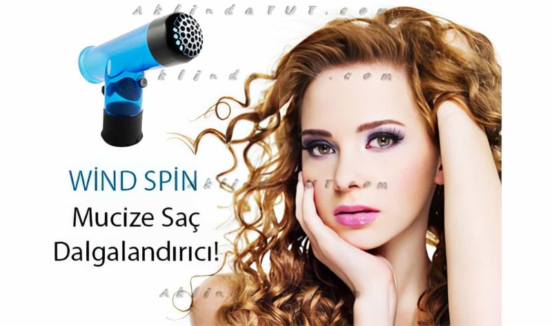 Wind Spin Saç Dalgalandırıcı - Kırık Fön Aparatı - 1