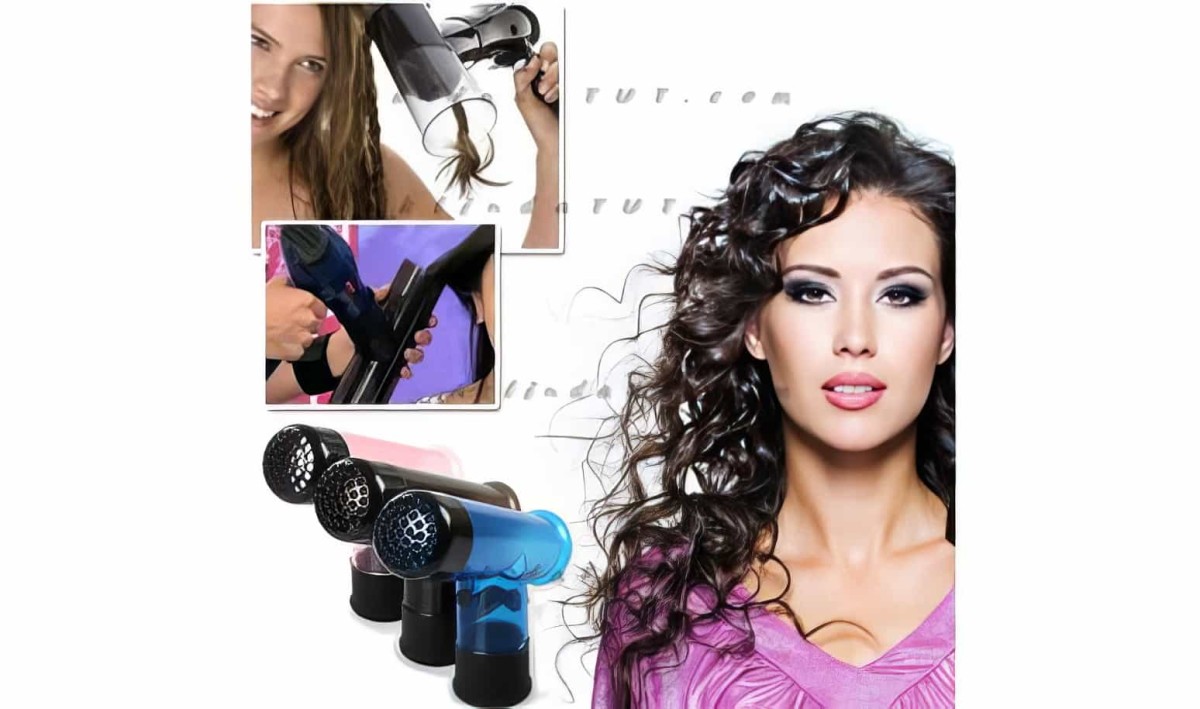Wind Spin Saç Dalgalandırıcı - Kırık Fön Aparatı - 4