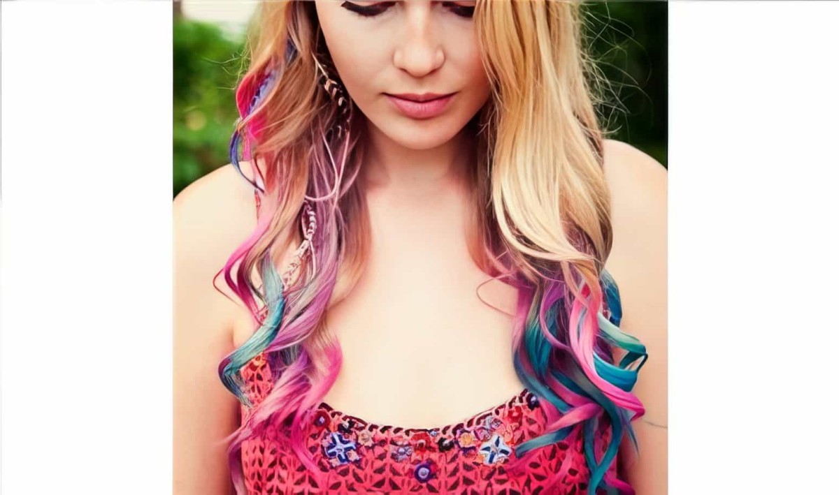 Wozaj 12'li Saç Tebeşiri Seti - Hair Chalk - 4