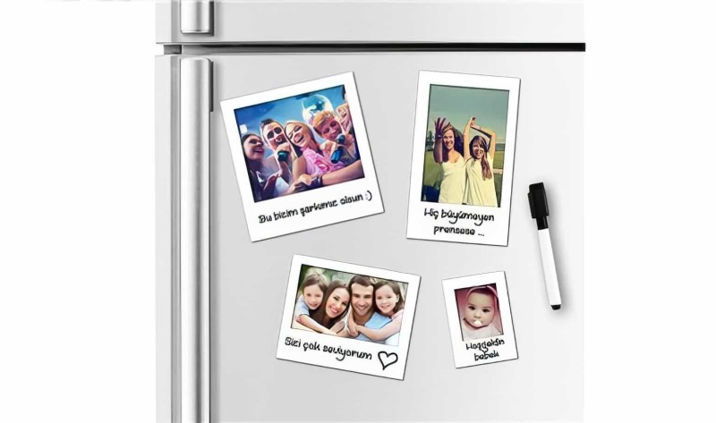 Yaz-sil Magnet Fotoğraf Çerçevesi Capscreator - 1