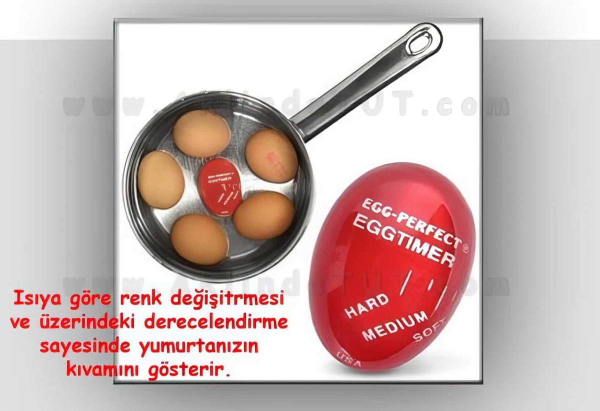 Yumurta Pişirme Zamanlayıcı - Dublör Yumurta Egg Timer - 1