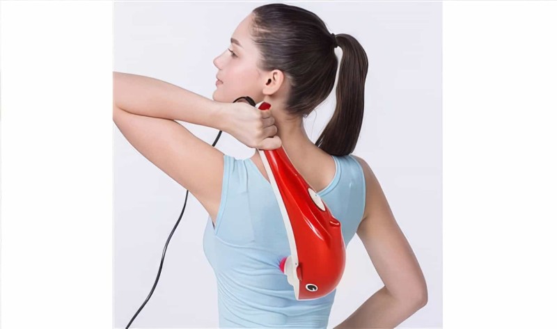 Yunus Model Titreşimli İnfrared Elektronik Masaj Aleti Boyun Bel Sırt Dolphin İnfrared Massager Jt-889 28watt - 3