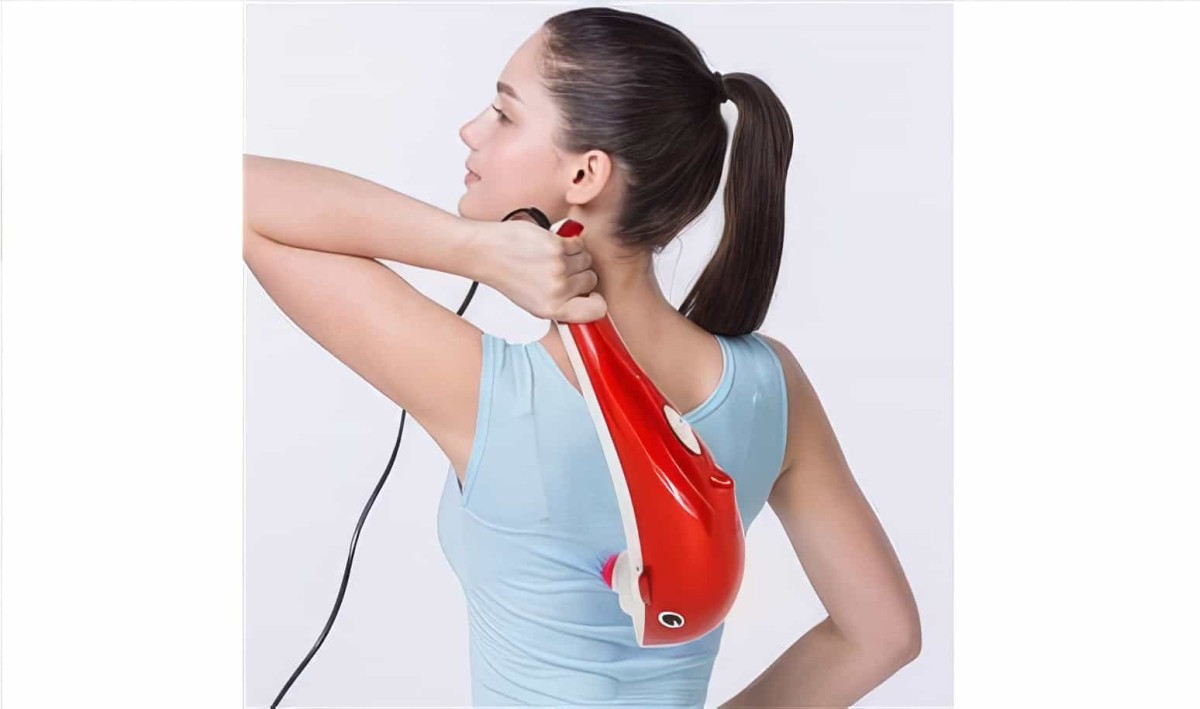 Yunus Model Titreşimli İnfrared Elektronik Masaj Aleti Boyun Bel Sırt Dolphin İnfrared Massager Jt-889 28watt - 3