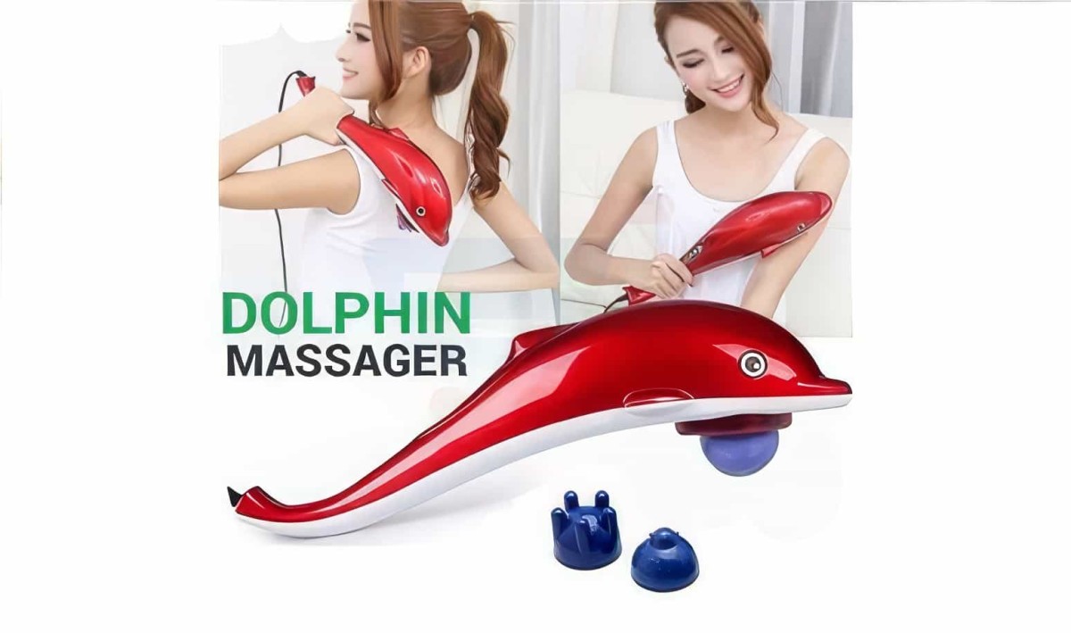Yunus Model Titreşimli İnfrared Elektronik Masaj Aleti Boyun Bel Sırt Dolphin İnfrared Massager Jt-889 28watt - 4
