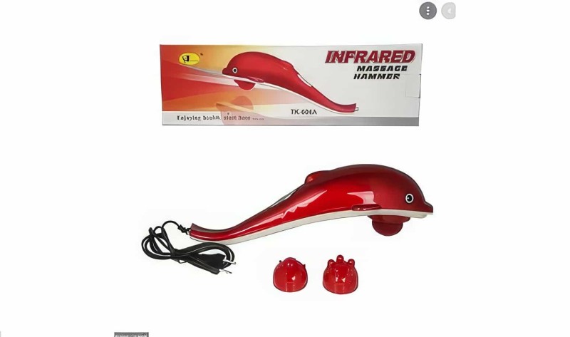 Yunus Model Titreşimli İnfrared Elektronik Masaj Aleti Boyun Bel Sırt  Dolphin İnfrared Massager Tk-606a  30watt - 1
