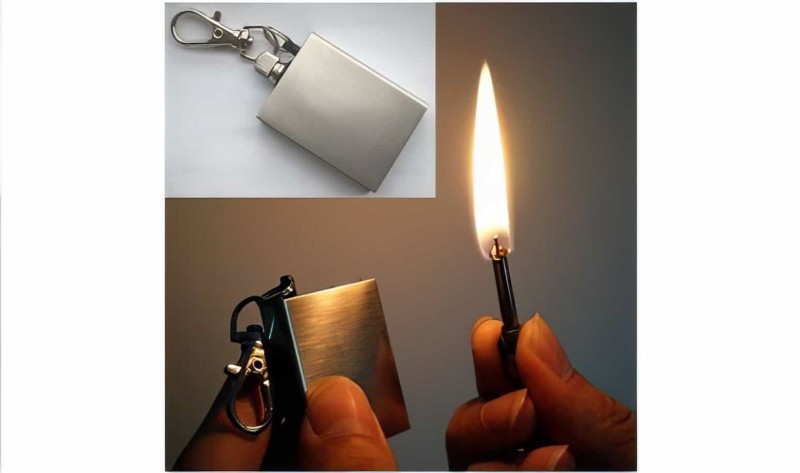 Zippo Benziniyle Çalışan Anahtarlıklı Metal Kibrit - 1