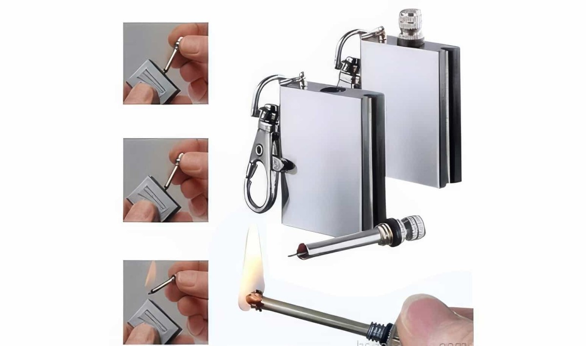 Zippo Benziniyle Çalışan Anahtarlıklı Metal Kibrit - 2