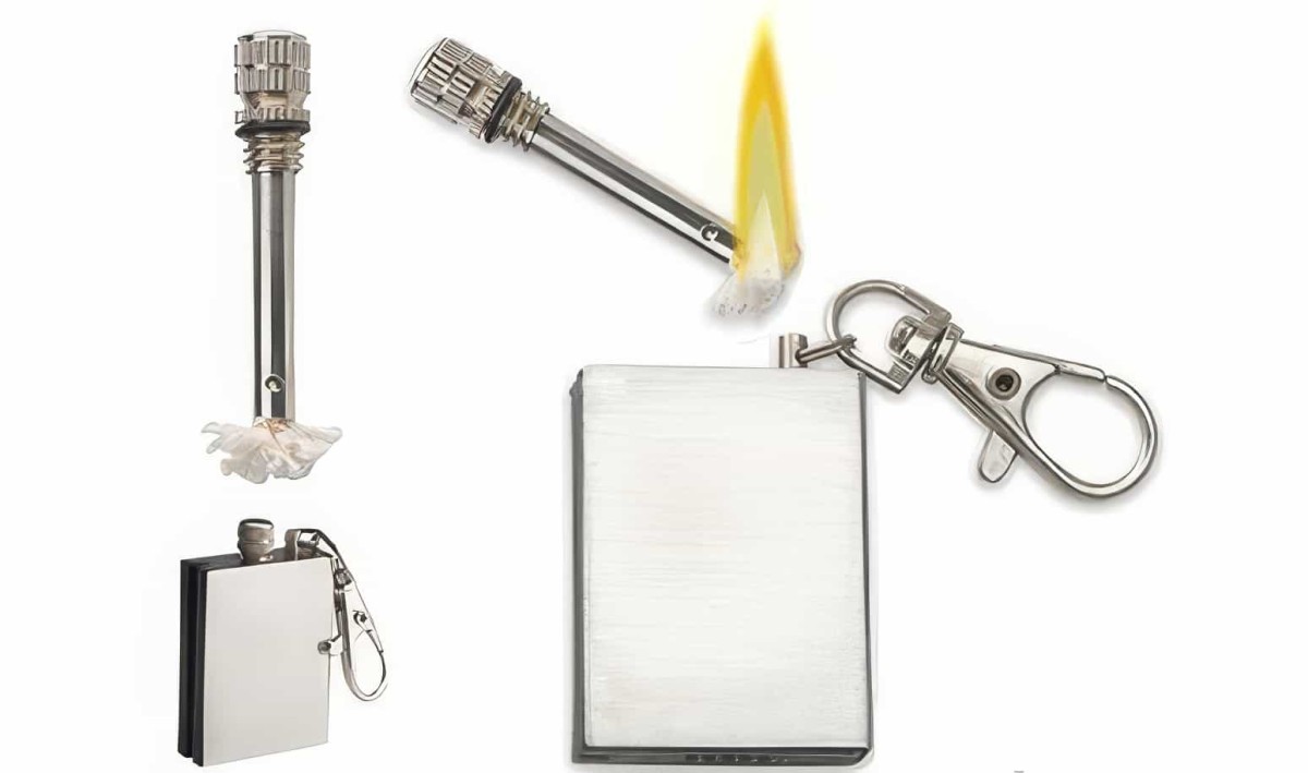 Zippo Benziniyle Çalışan Anahtarlıklı Metal Kibrit - 4